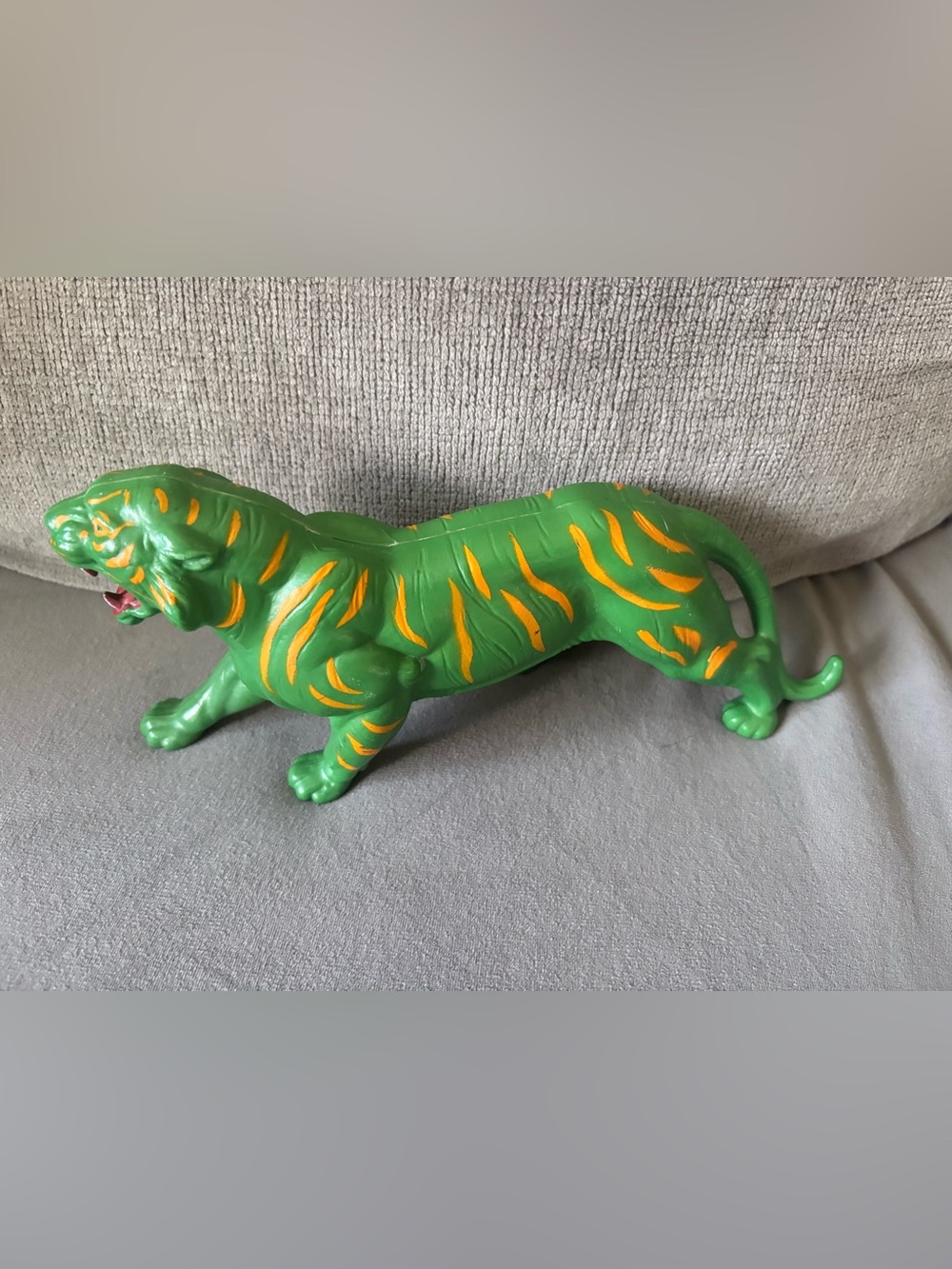 Vintage 1983 MOTU Battle Cat Green Tiger He-Man Masters of the Universe